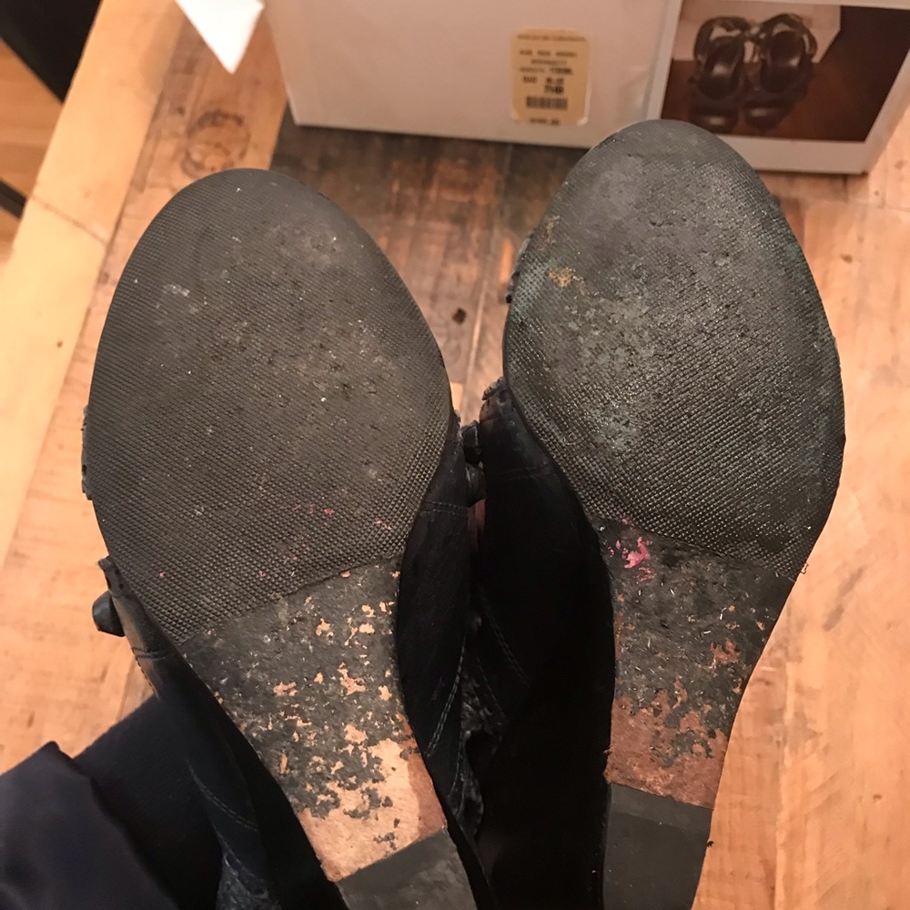 Balenciaga wedges navy  blue size 7 - Picture 6 of 8